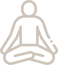 A yoga icon for Meditation